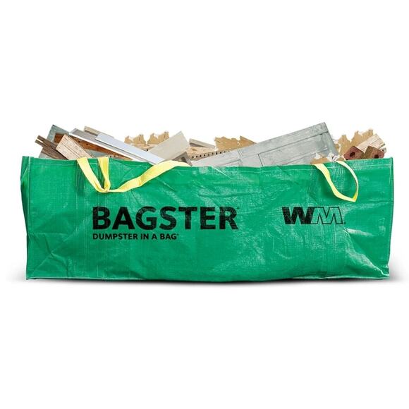 Bagster Dumpster in a Bag Green 606 Gallon Capacity - Picture 3 of 5